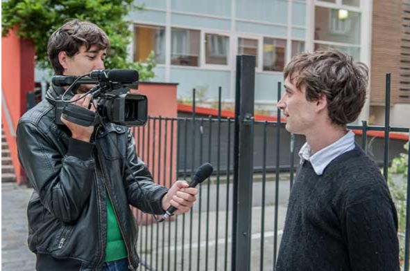 Le métier de journaliste de Terrain